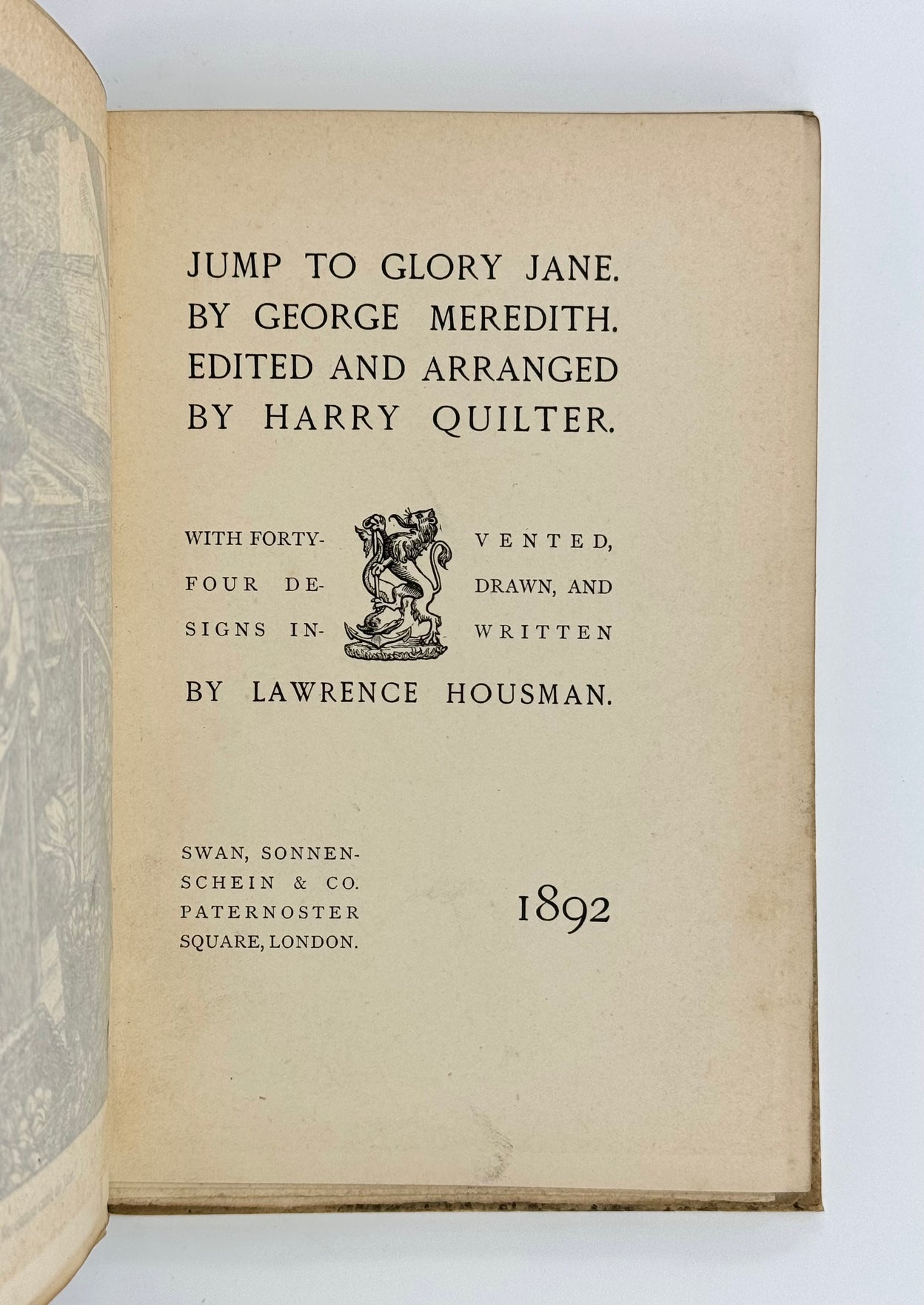 Jump to Glory Jane.