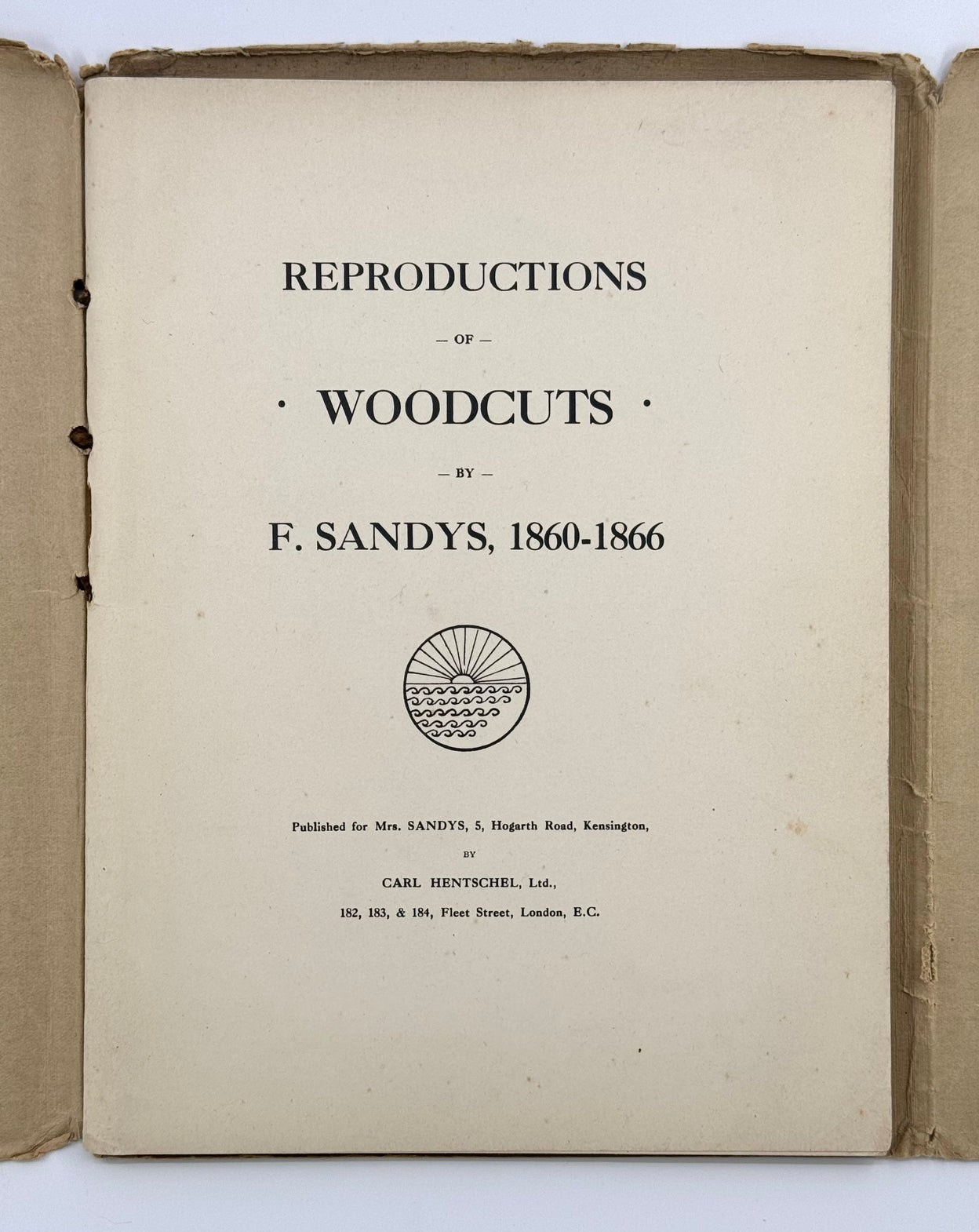 Reproductions of Woodcuts by F. Sandys, 1860-1866.