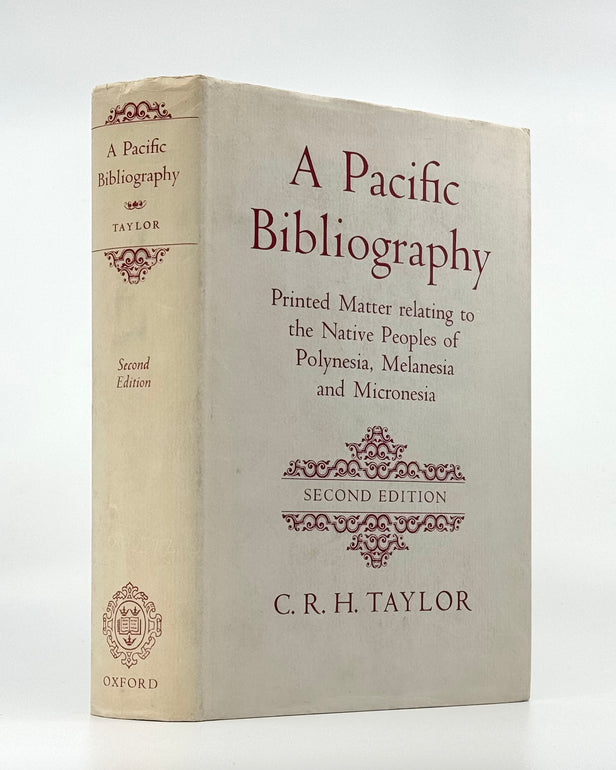 A Pacific Bibliography: Printed Matter relating to the Native Peoples of Polynesia, Melanesia and Micronesia.