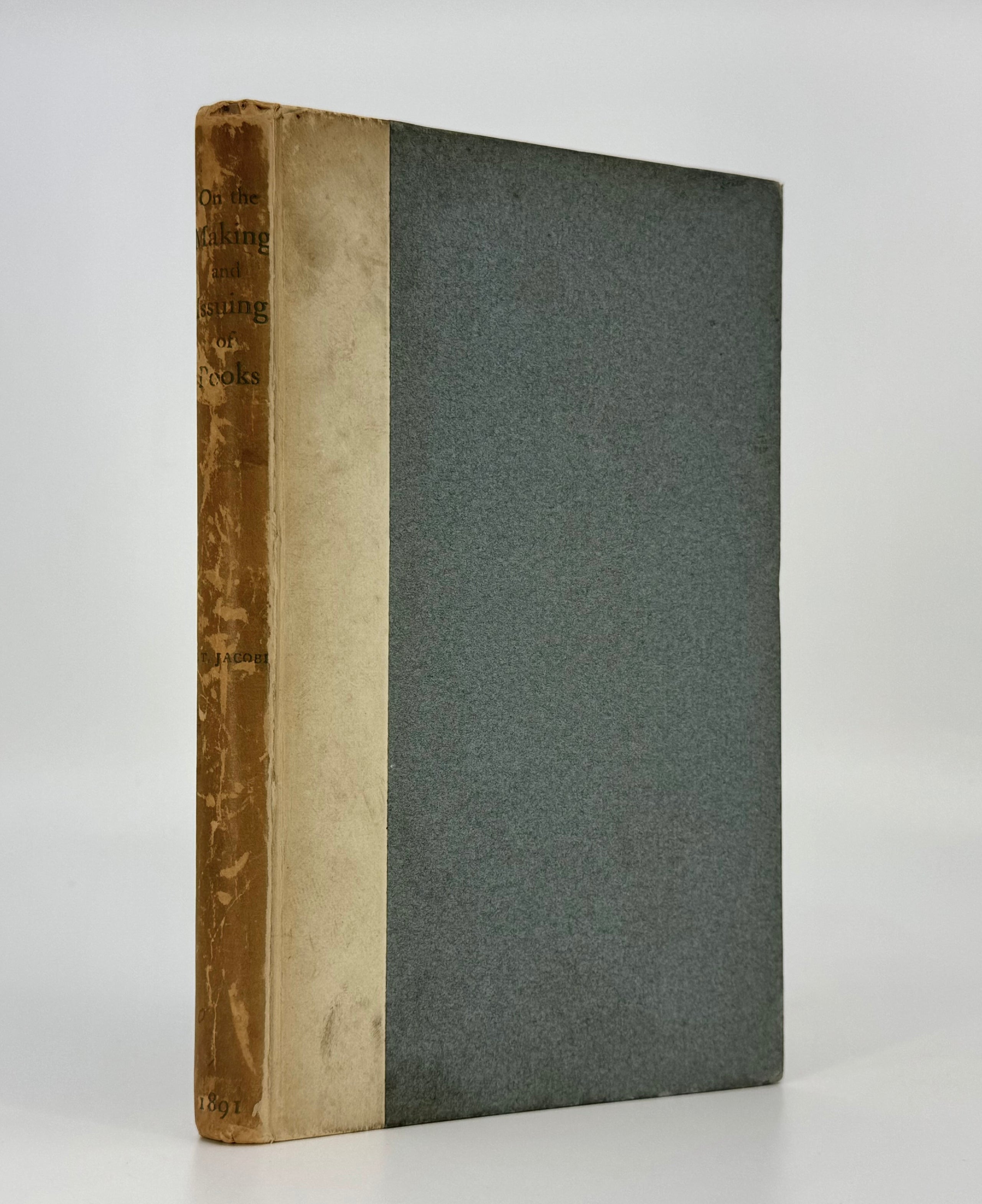 On the Making and Issuing of Books.