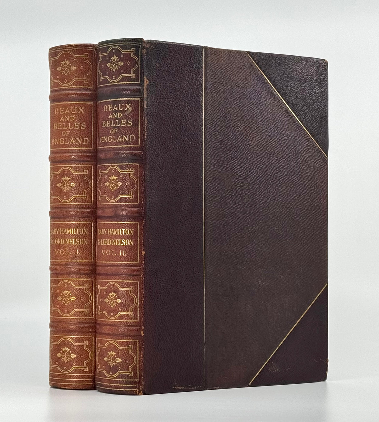 Beaux & Belles of England, Lady Hamilton & Lord Nelson.