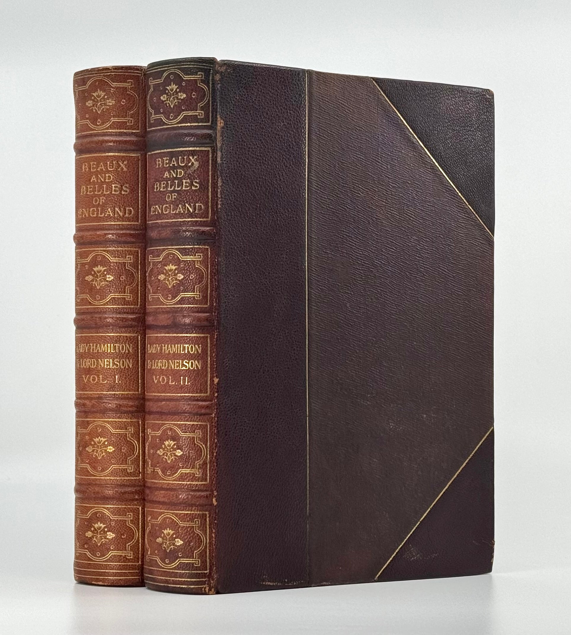 Beaux & Belles of England, Lady Hamilton & Lord Nelson.