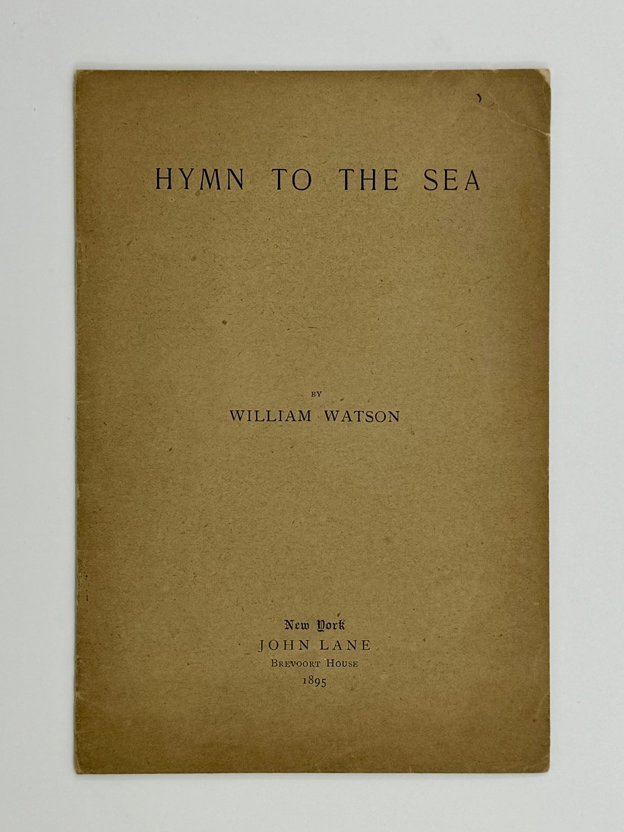 Hymn to the Sea.