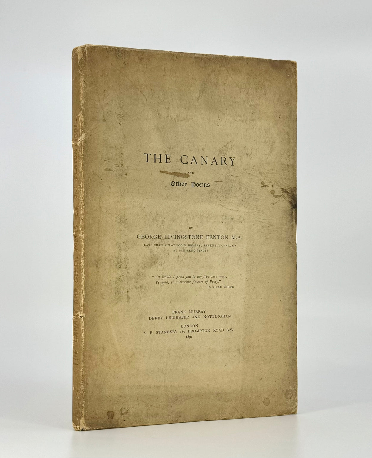 The Canary and Other Poems.