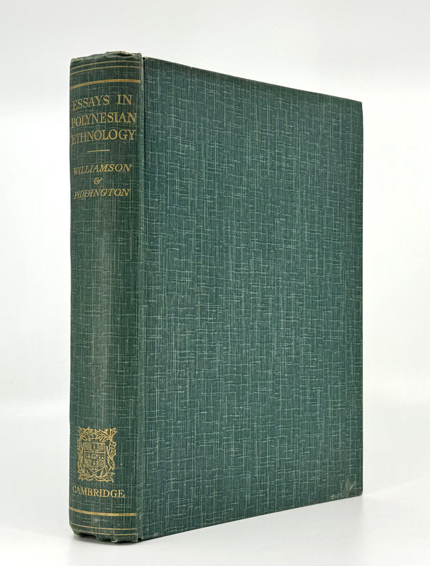 Essays in Polynesian Ethnology. Edited by Ralph Piddington - with an analysis of recent studies in Polynesian history.