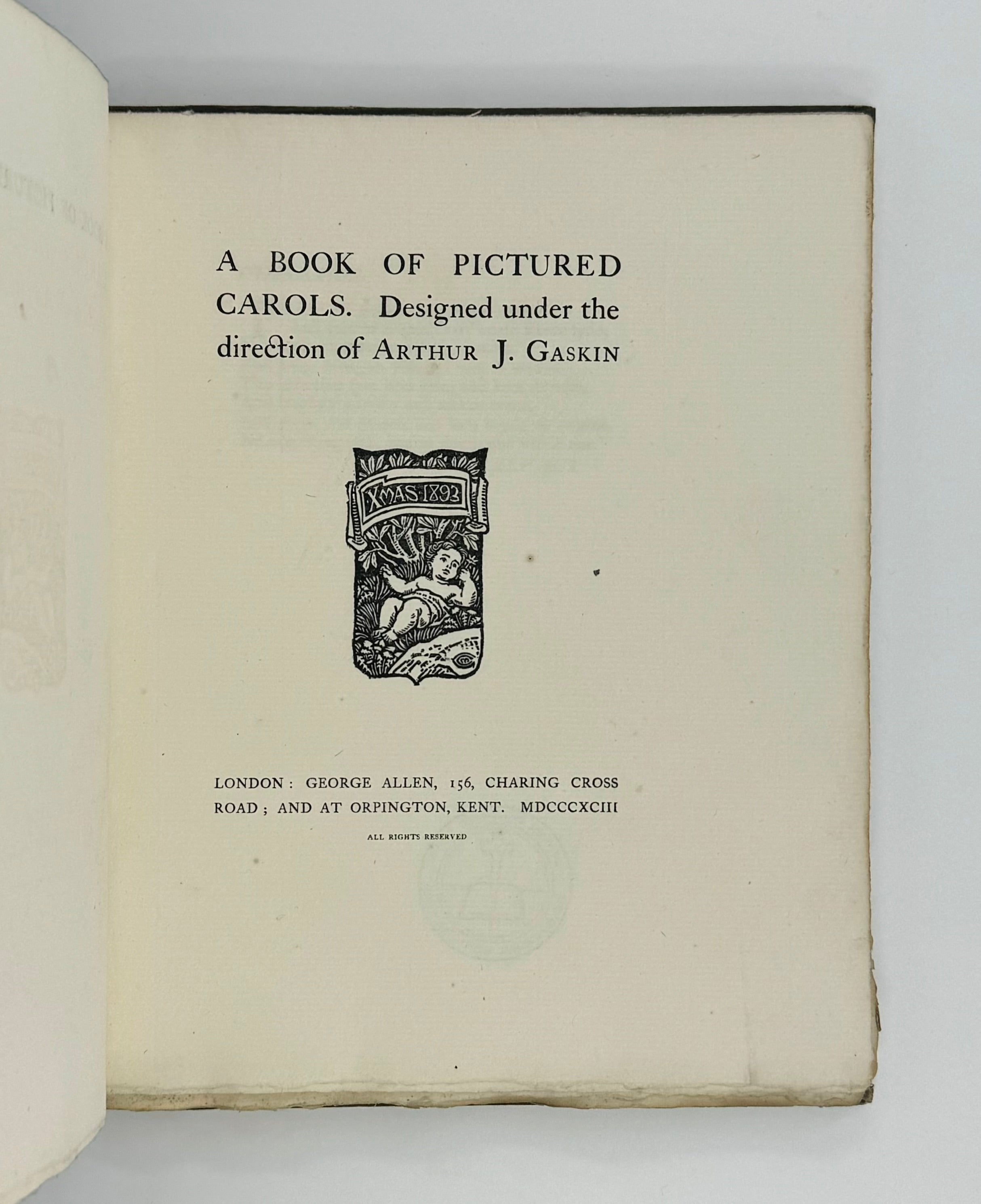 A Book of Pictured Carols.