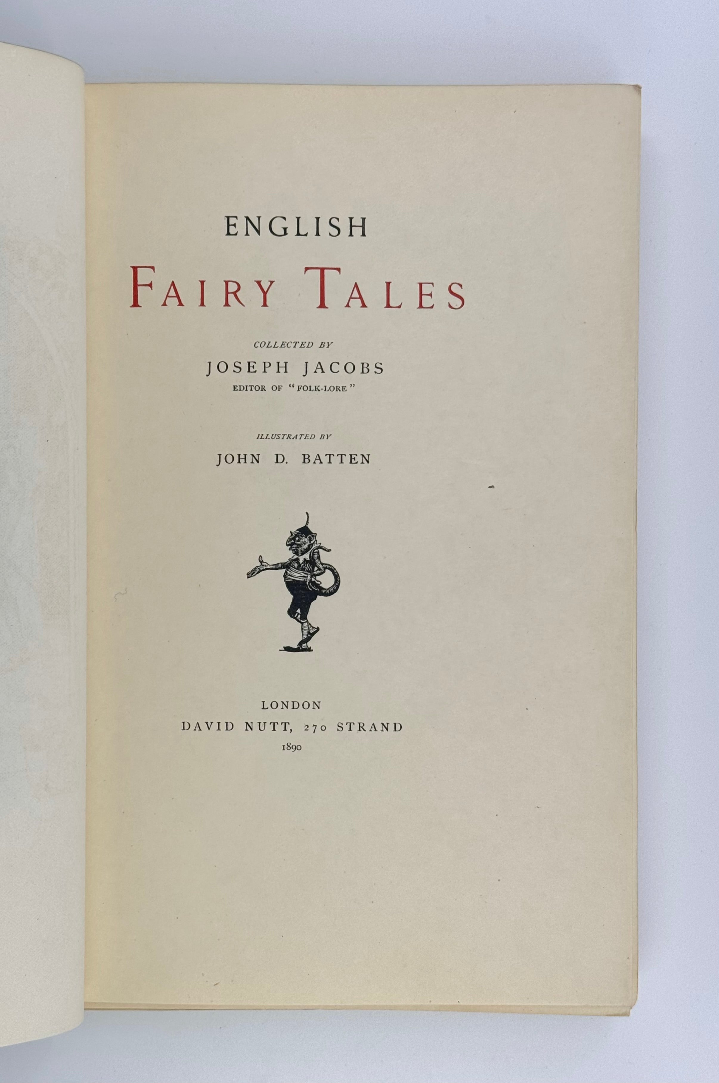 English Fairy Tales.
