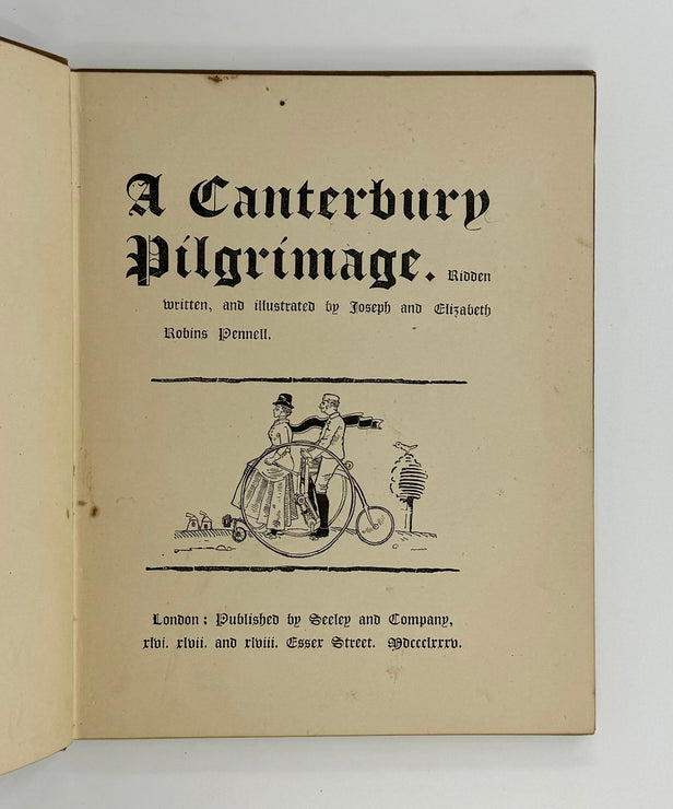 A Canterbury Pilgrimage.