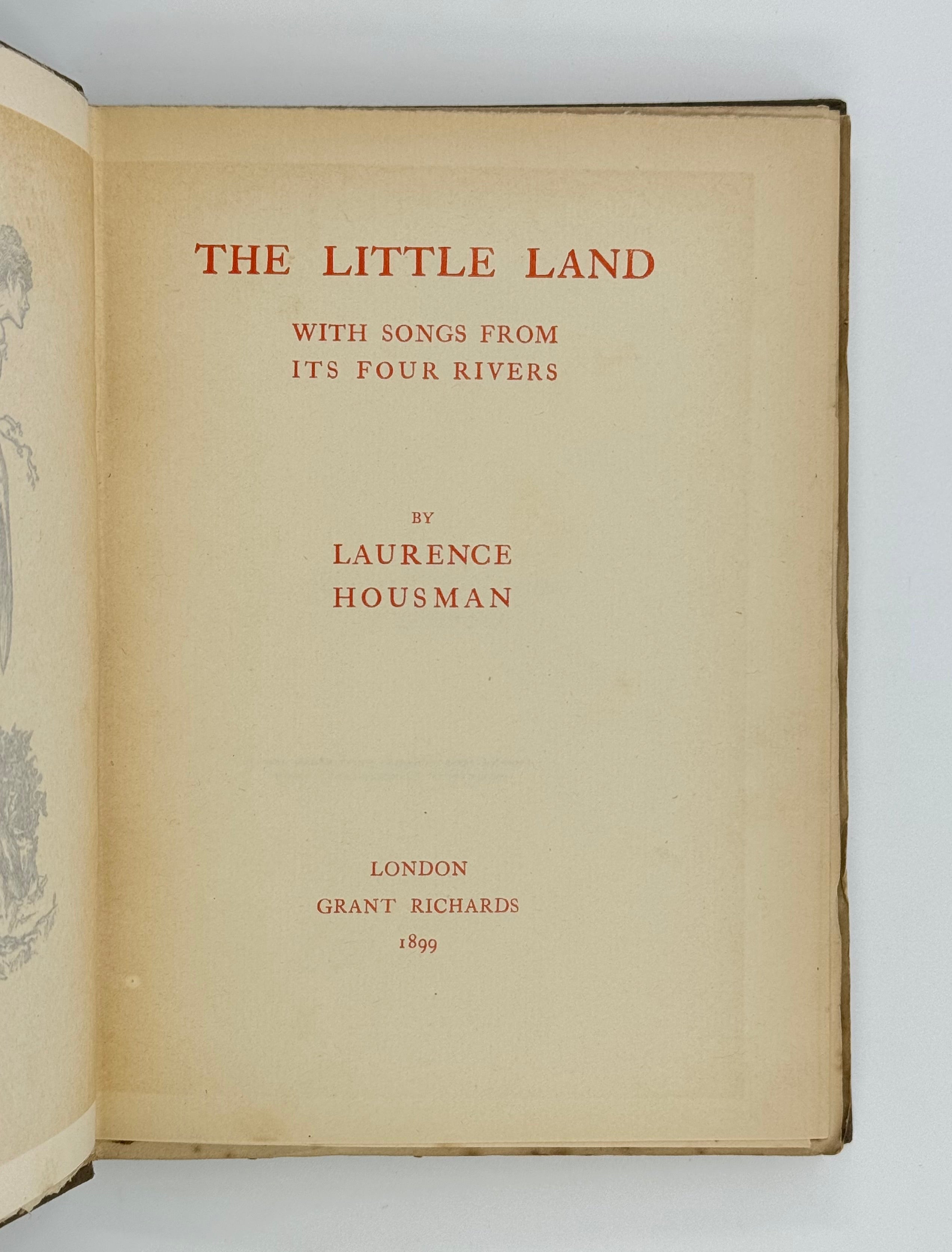 The Little Land. With Songs from Its Four Rivers.
