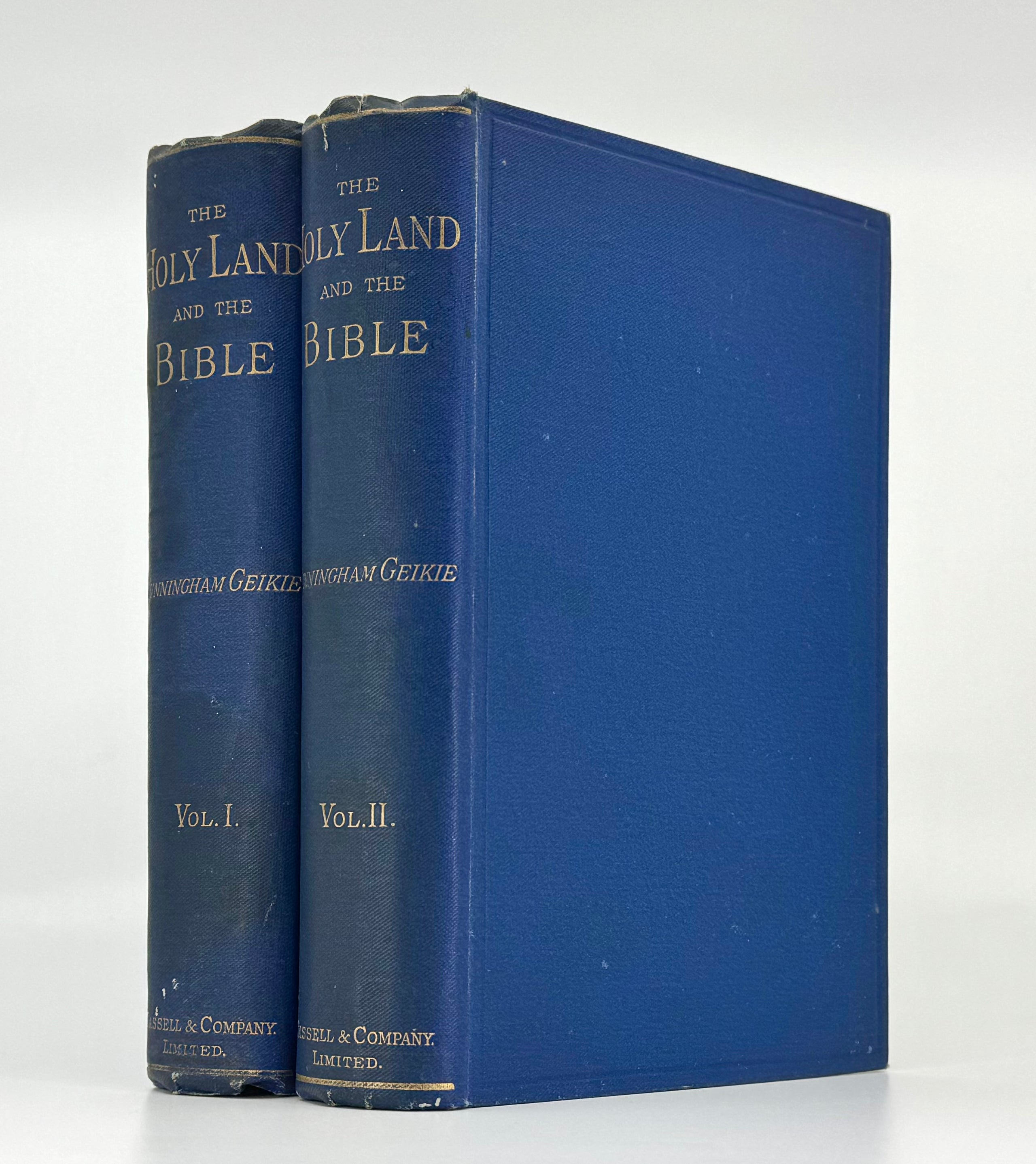 The Holy Land and the Bible. A book of scripture illustrations gathered in Palestine.