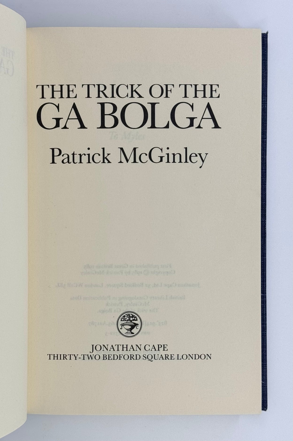 The Trick of the Ga Bolga.