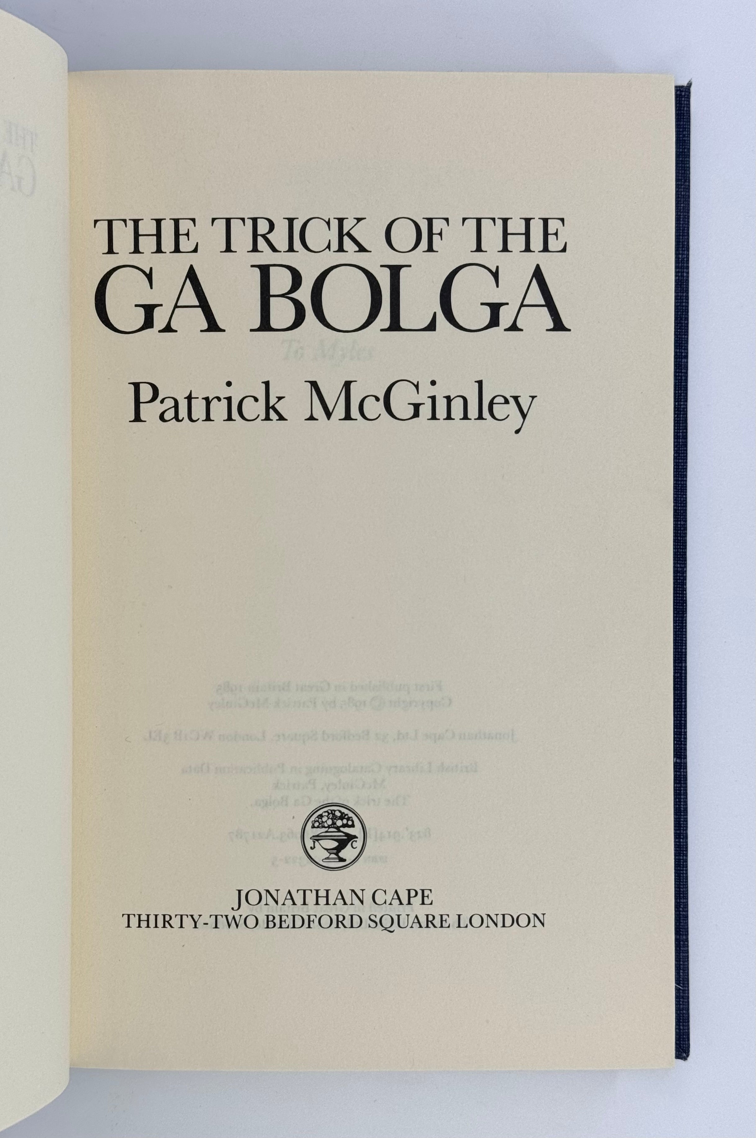 The Trick of the Ga Bolga.