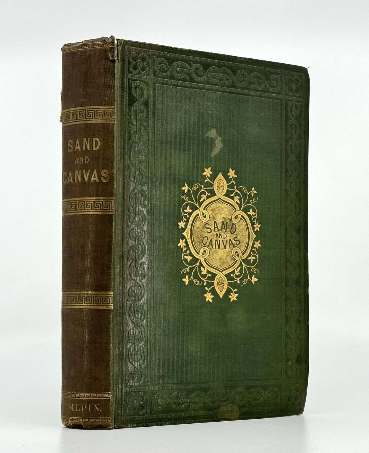 Sand and Canvas; A narrative of adventures in Egypt, with a sojourn among the artists in Rome.