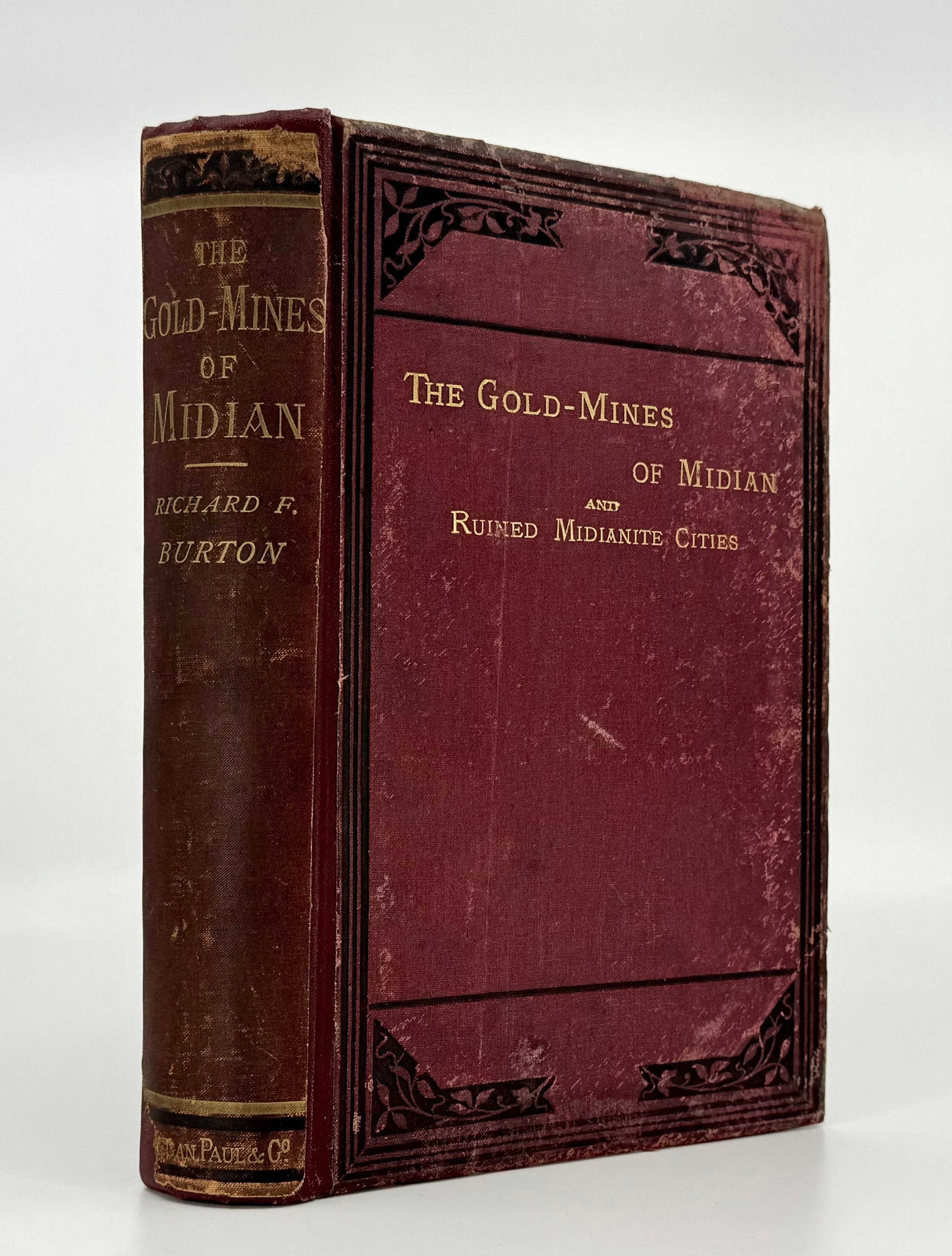 The Gold-Mines of Midian and the ruined Midianite Cities. A Fortnight's Tour in North-Western Arabia.