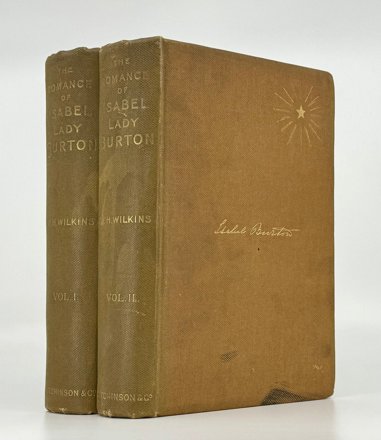 The Romance of Isabel Lady Burton. The Story of her Life, told in part by Herself and in part by W.H. Wilkins.
