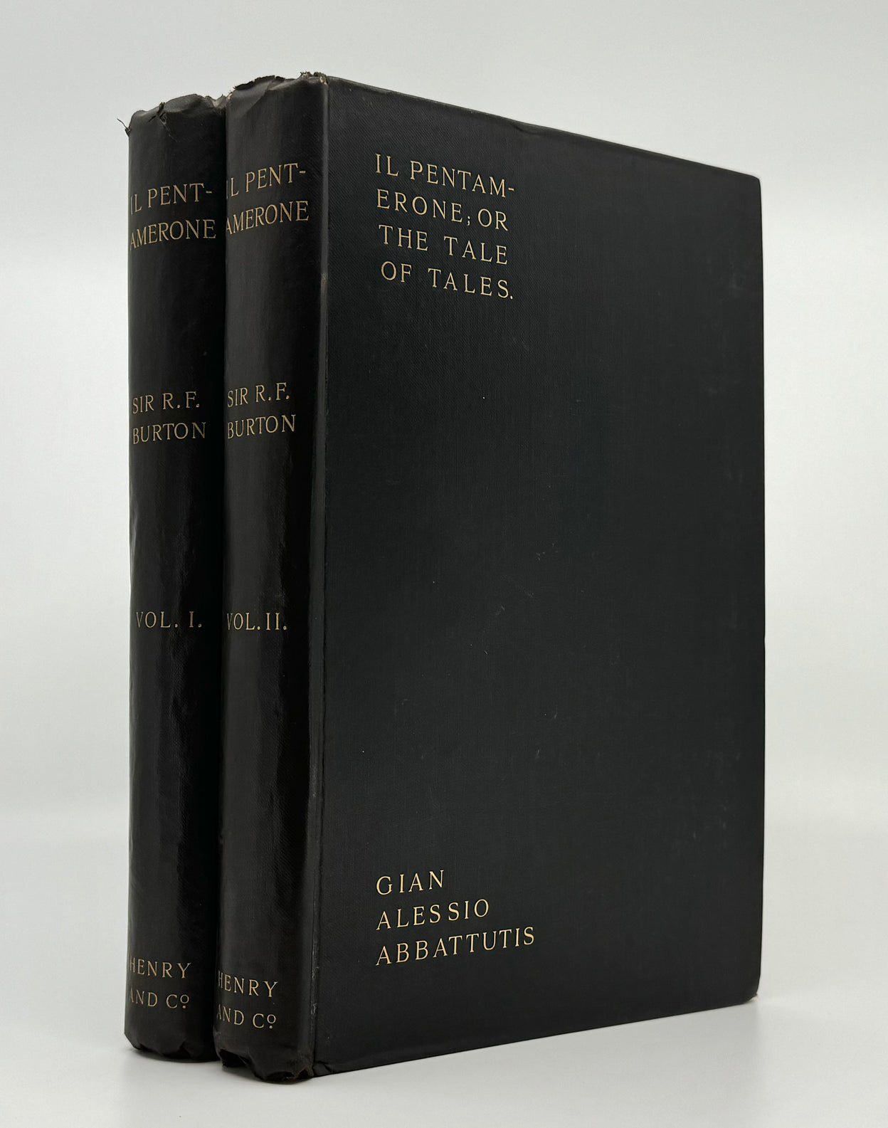 Il Pentamerone; or, the Tale of Tales.