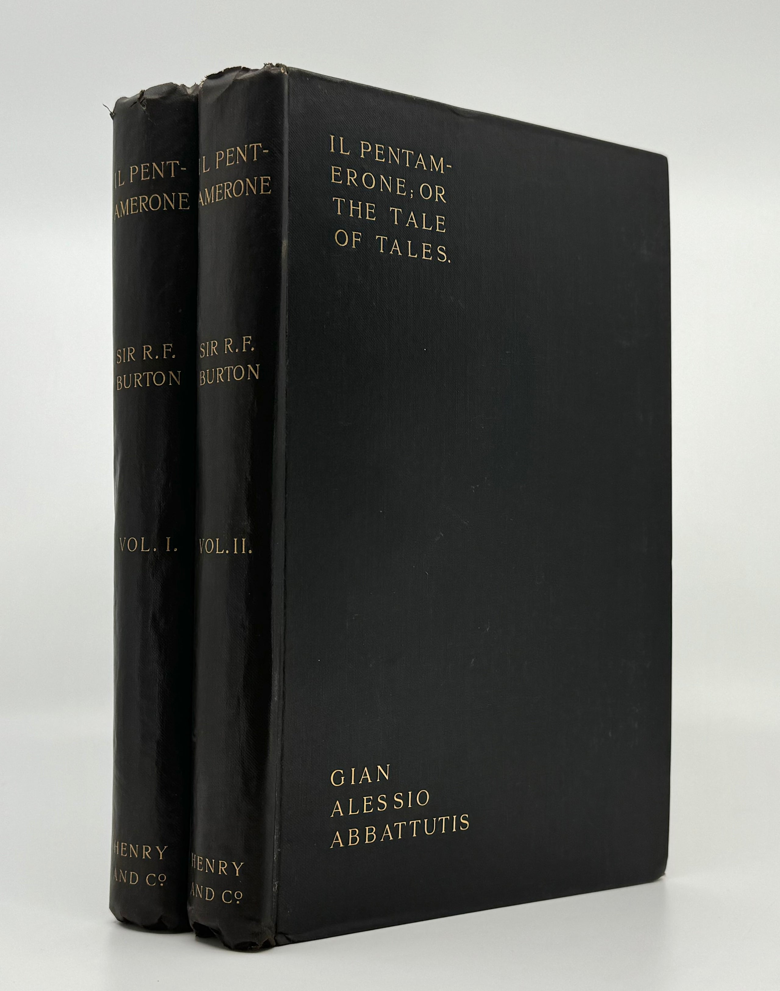 Il Pentamerone; or, the Tale of Tales.