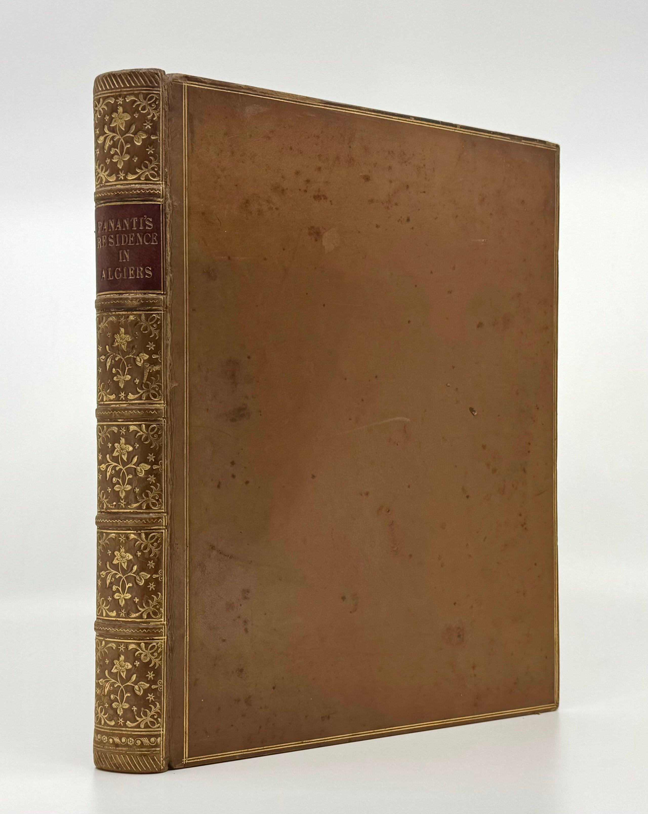 Narrative of a Residence in Algiers;