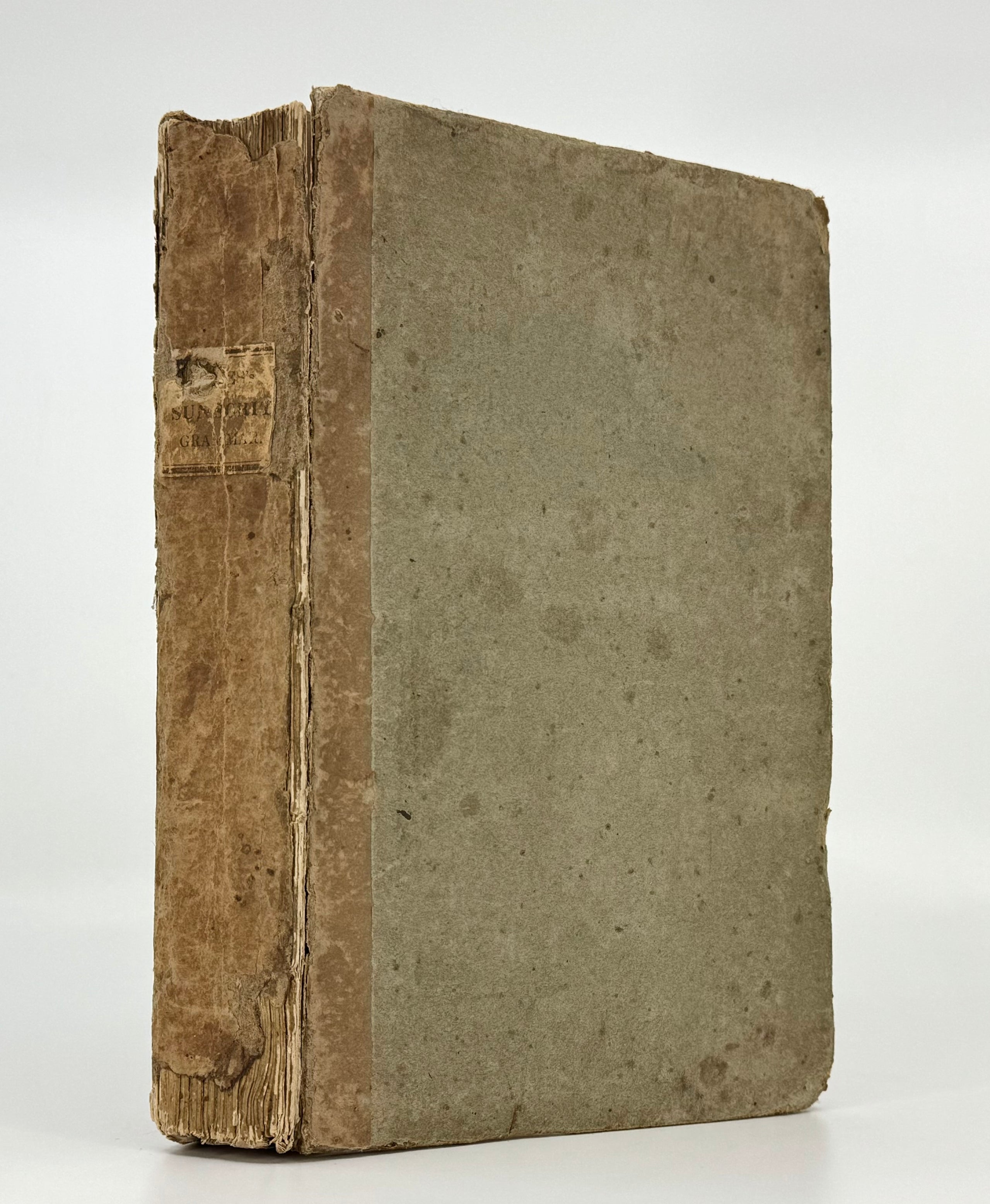 A Grammar of the Sunscrit [sic] language on a new plan.