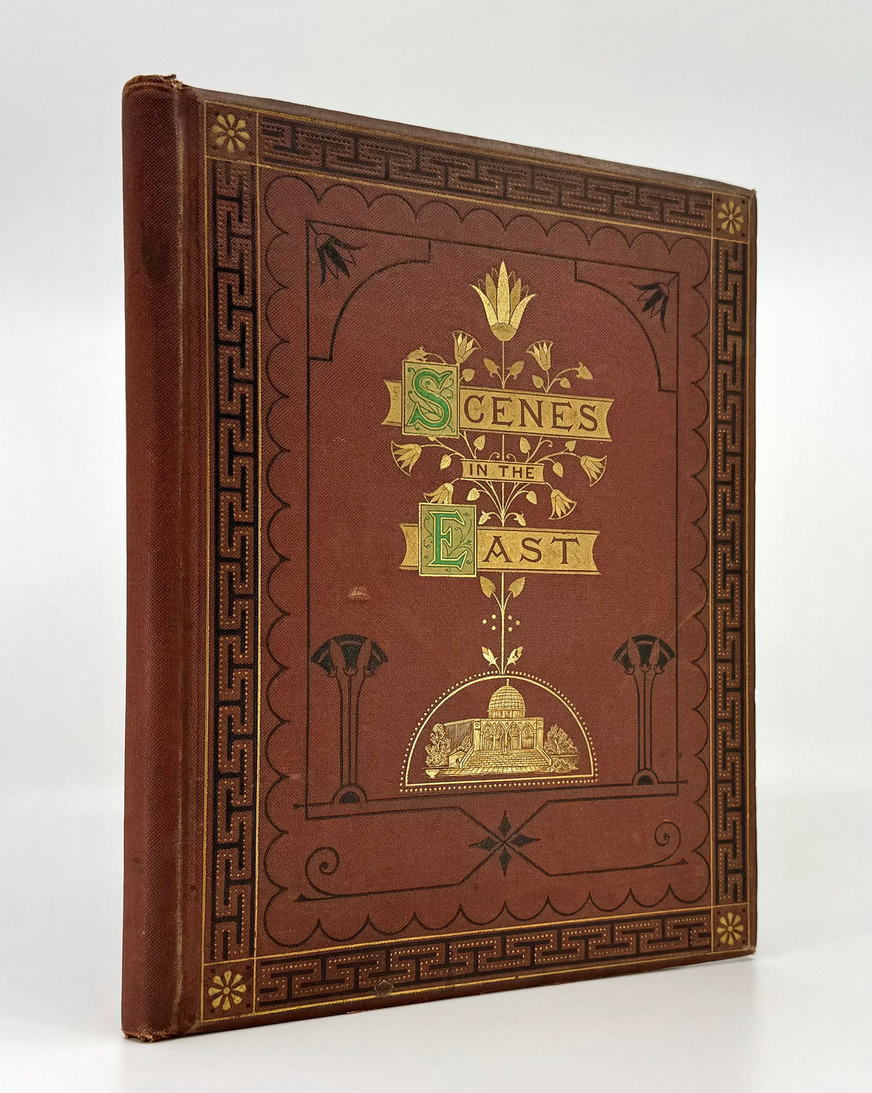Scenes in The East. Consisting of Twelve Coloured Photograpic Views of Places mentioned in the Bible, with descriptive Letter-Press.