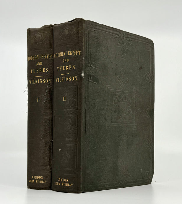 Modern Egypt and Thebes: Being a Description of Egypt; Including the Information required for Travellers in that Country.