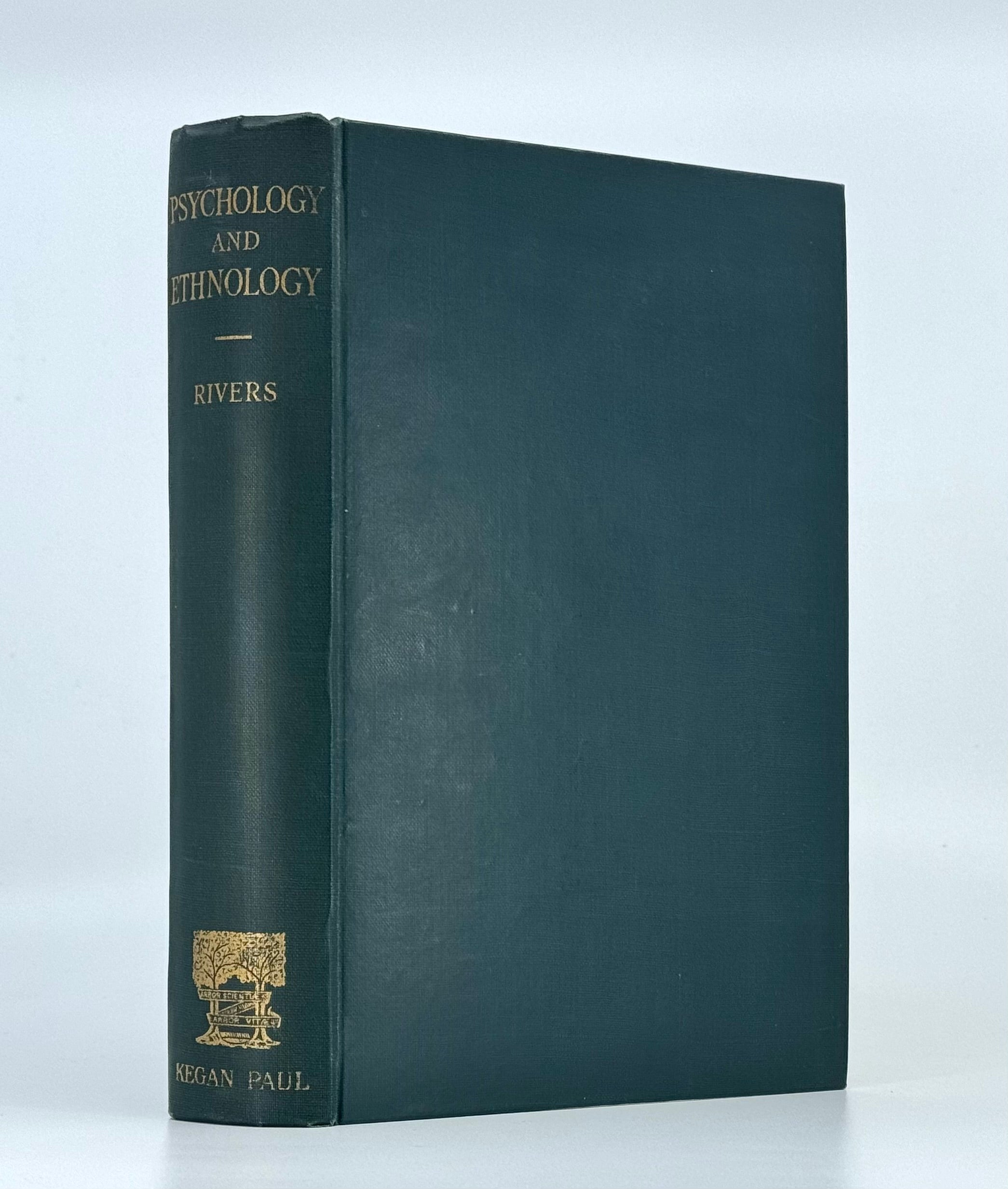 Psychology and Ethnology. Edited with Preface and Introduction by G. Elliot Smith.