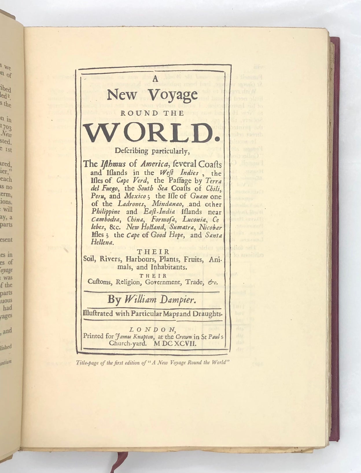 A New Voyage Round the World: with an Introduction by Sir Albert Gray.