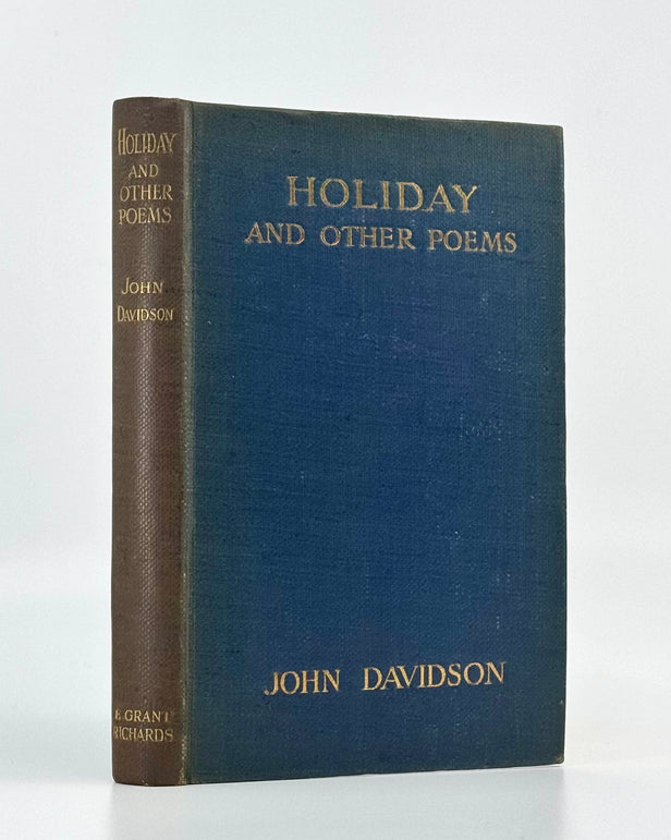 Holiday and Other Poems. With a Note on Poetry.