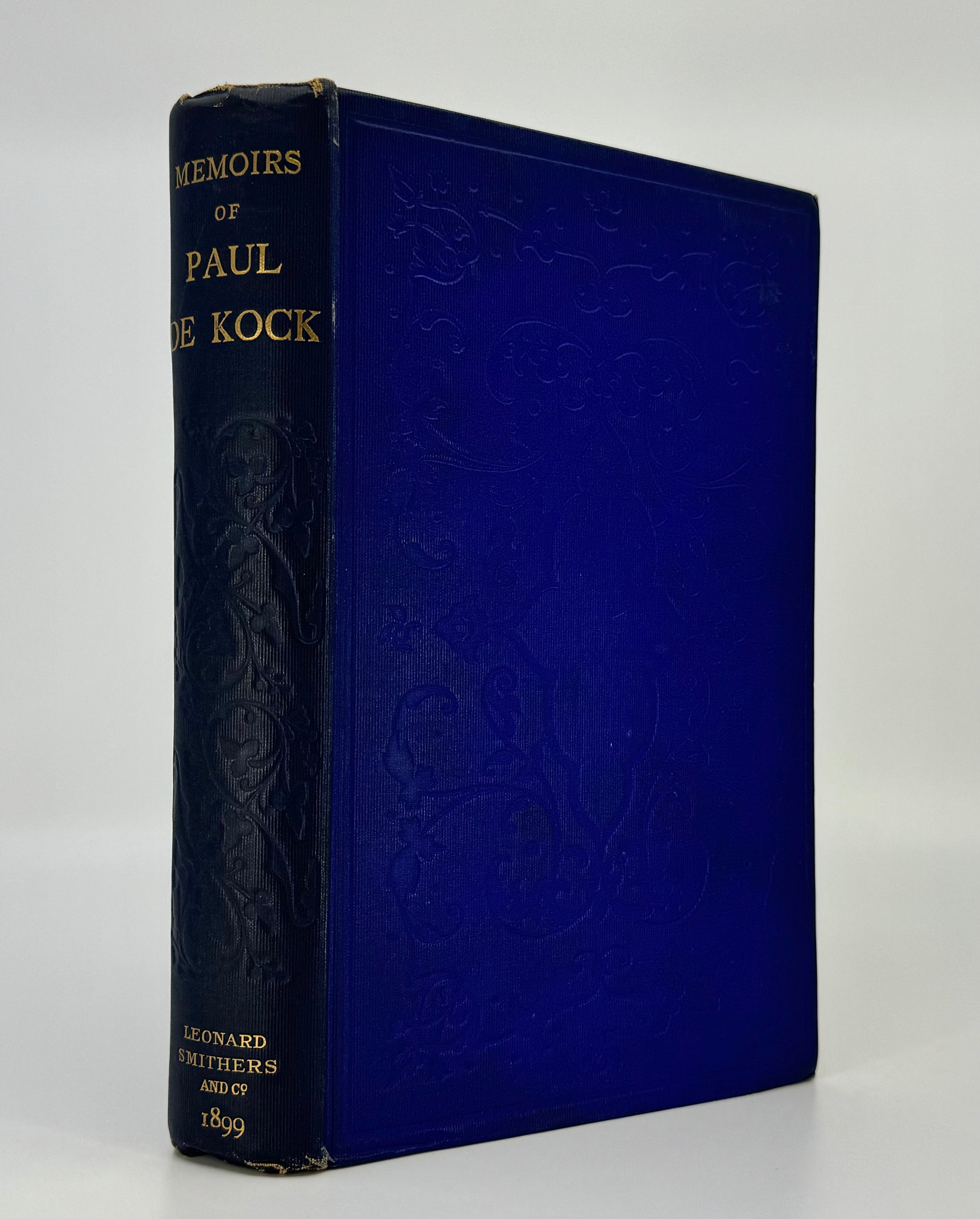 Memoirs of Paul De Kock.