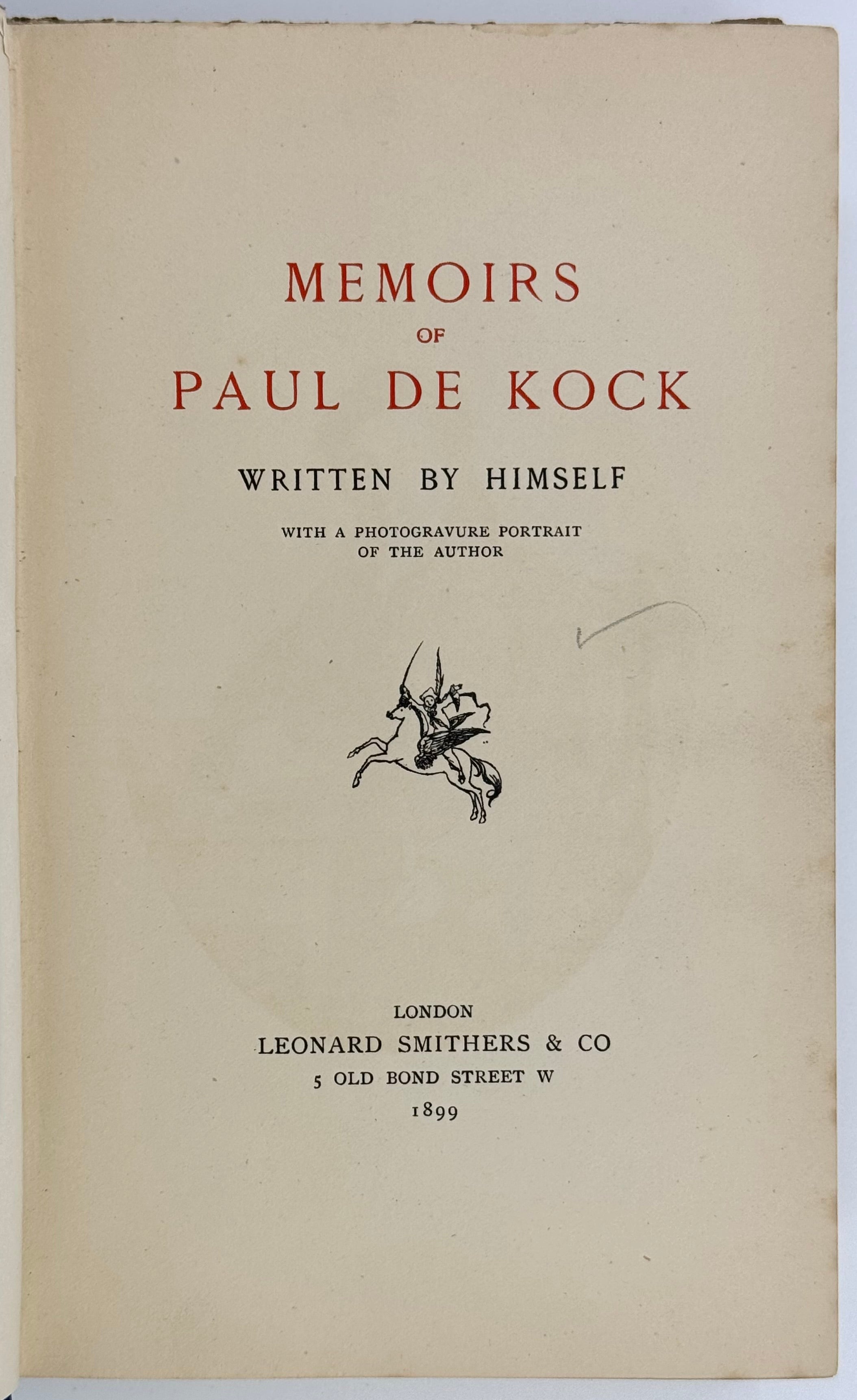 Memoirs of Paul De Kock.