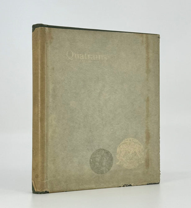 Quatrains, Life's Mystery and Other Poems.