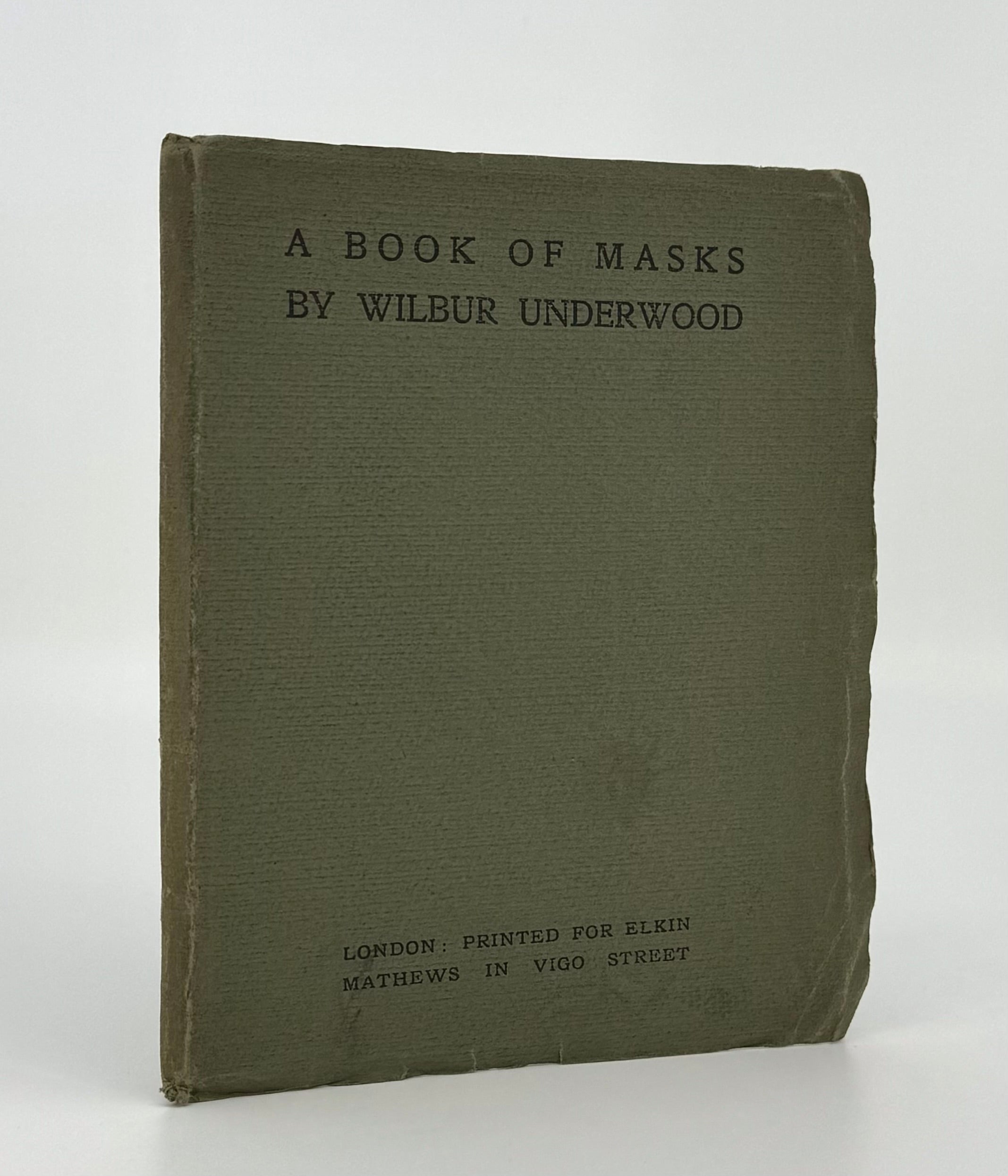 A Book of Masks.