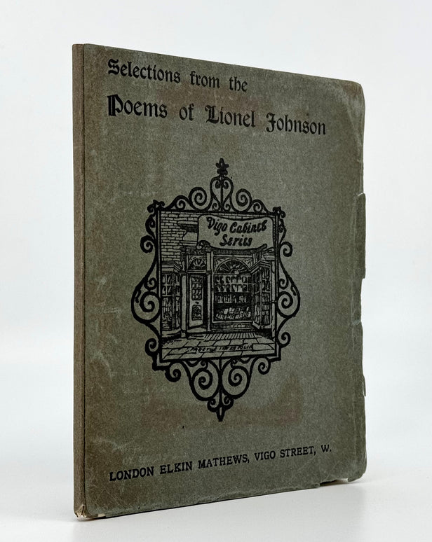 Selections from the Poems of Lionel Johnson.