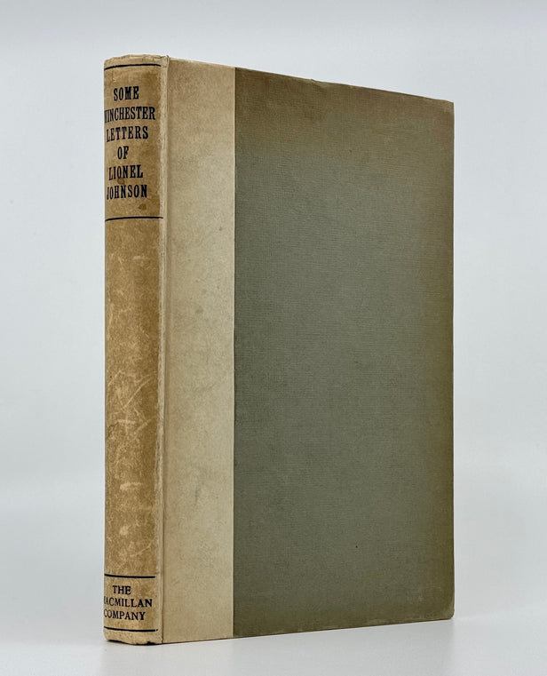 Some Winchester Letters of Lionel Johnson.