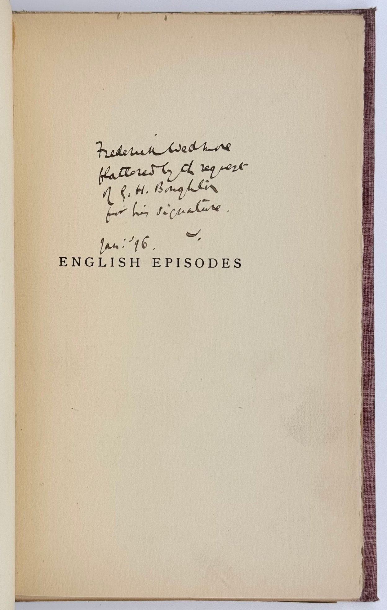 English Episodes.