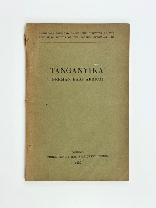Tanganyika (German East Africa).