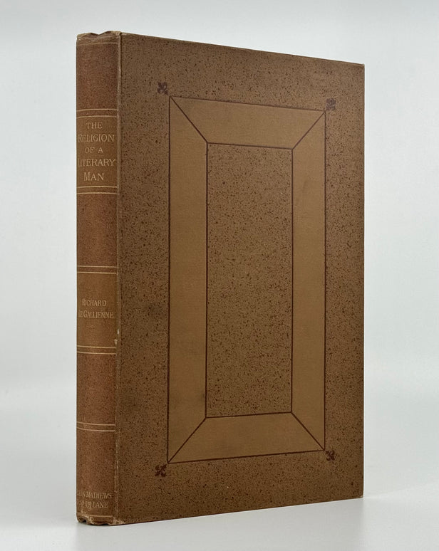 The Religion of a Literary Man (Religio Scriptoris).