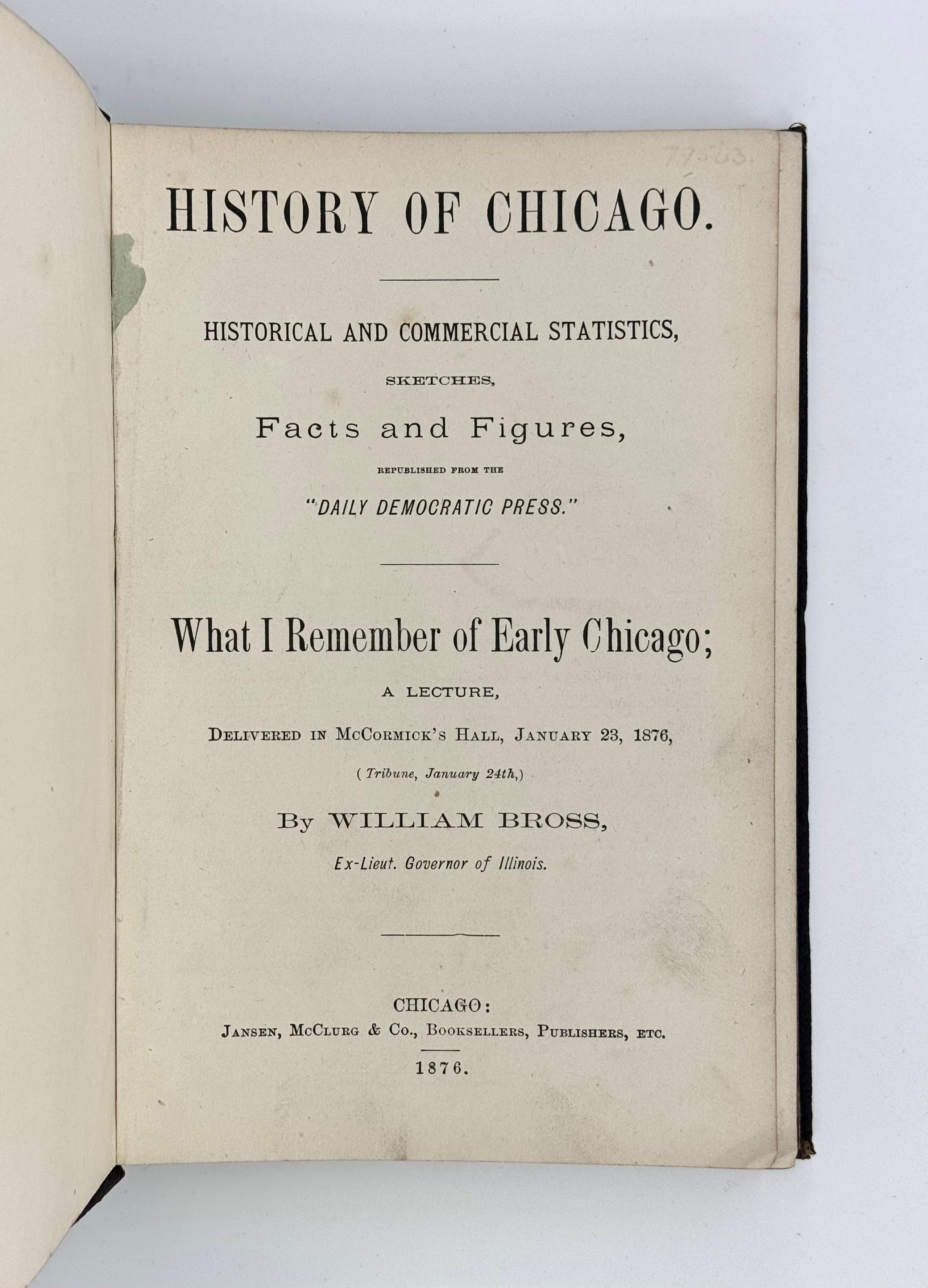 History of Chicago