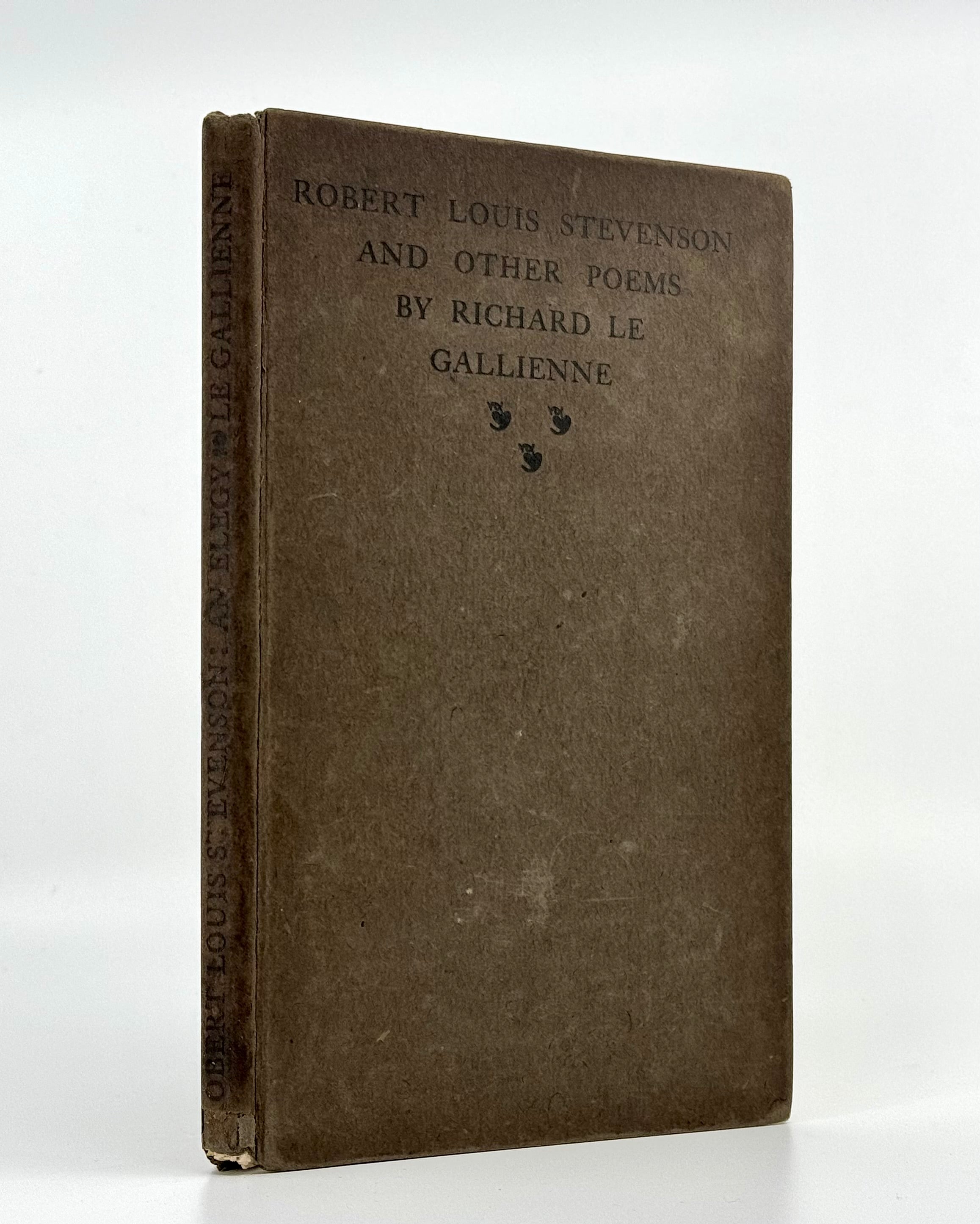 Robert Louis Stevenson an Elegy and Other Poems Mainly Personal.