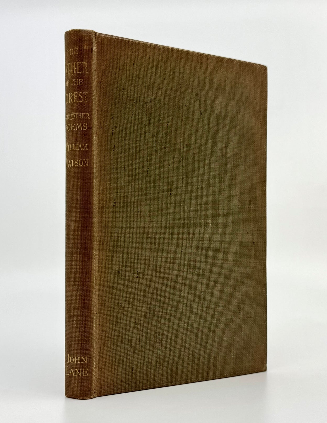 The Father of the Forest and Other Poems.