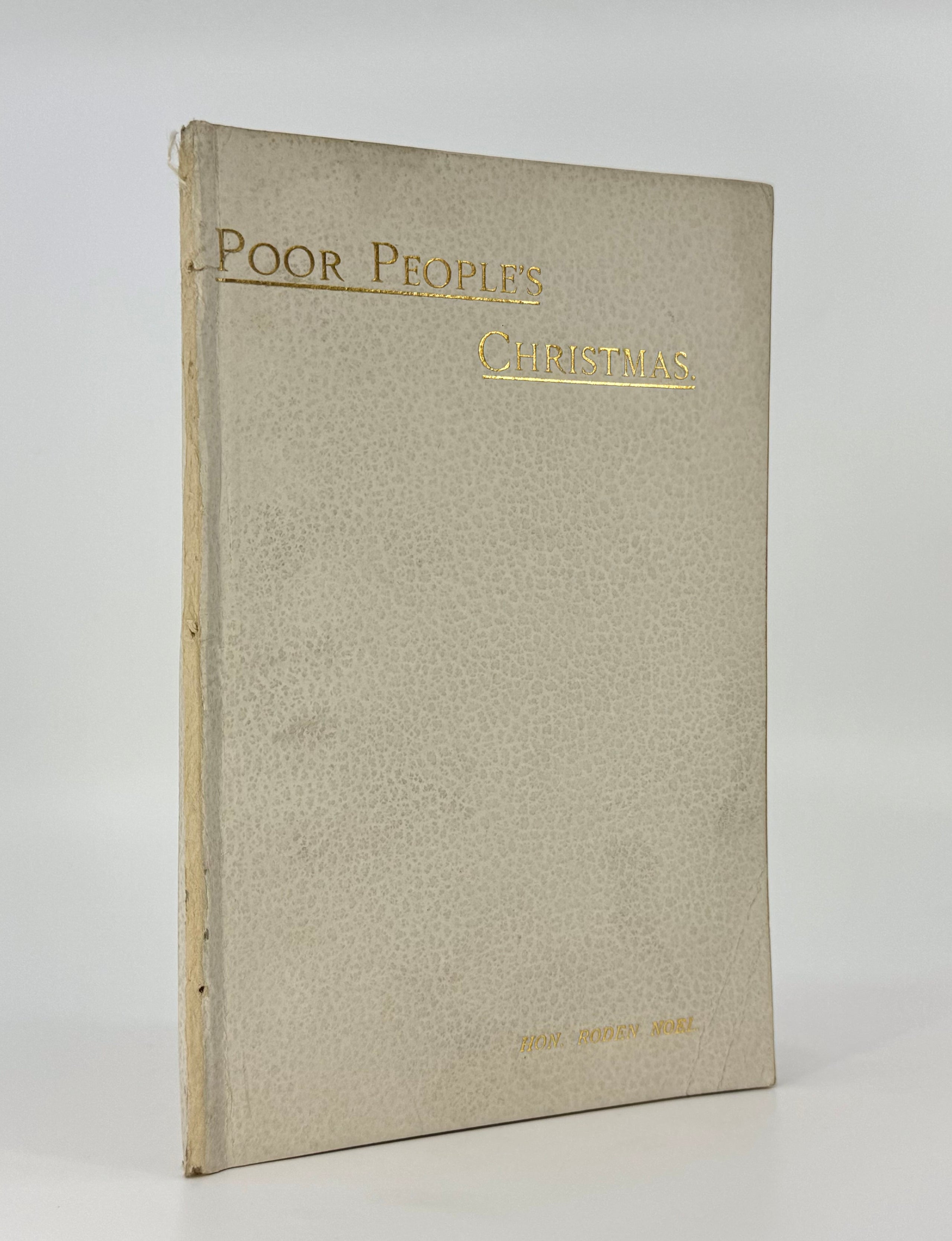 Poor People's Christmas. A Poem.