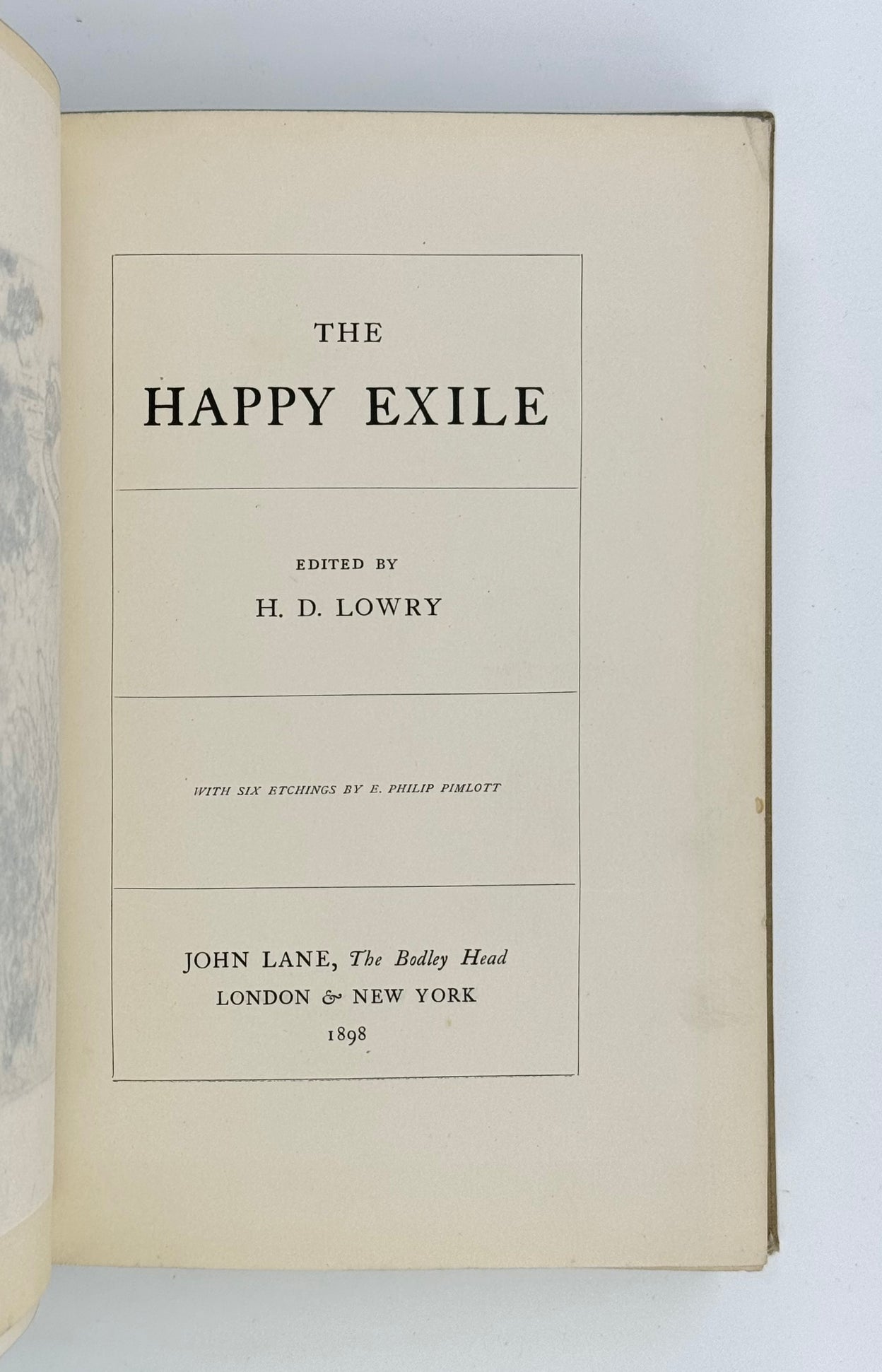 The Happy Exile.