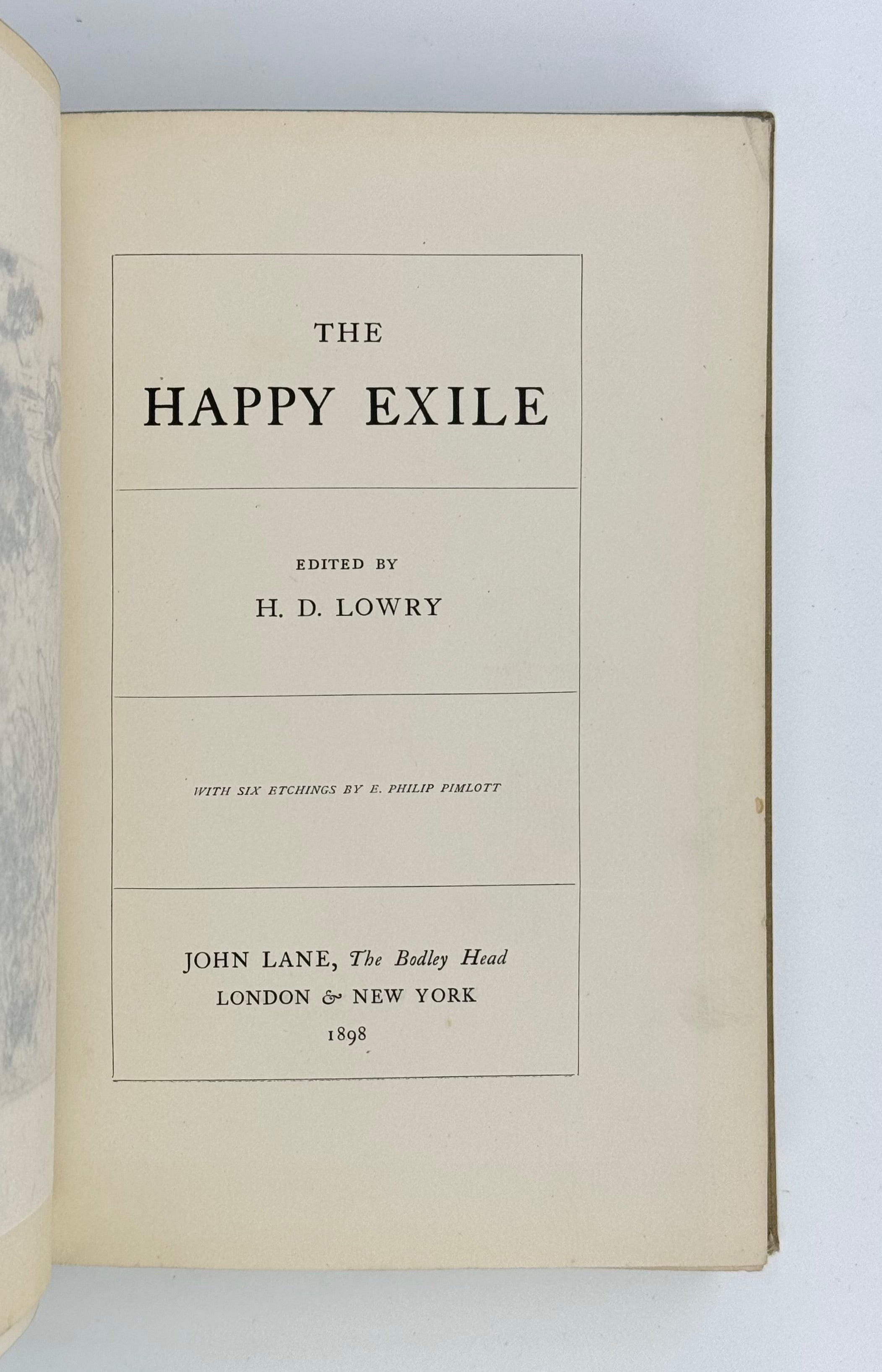 The Happy Exile.