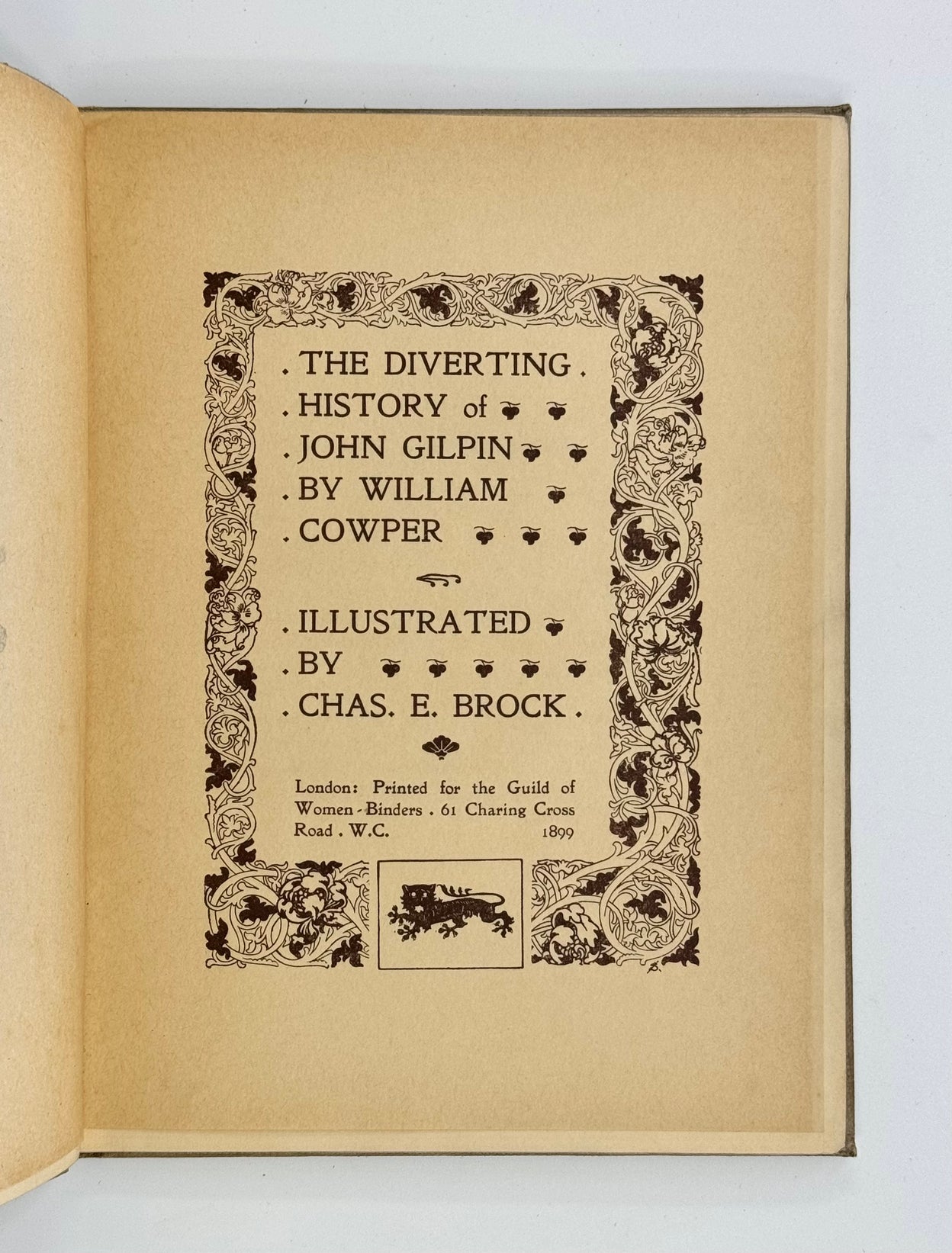 The Diverting History of John Gilpin.