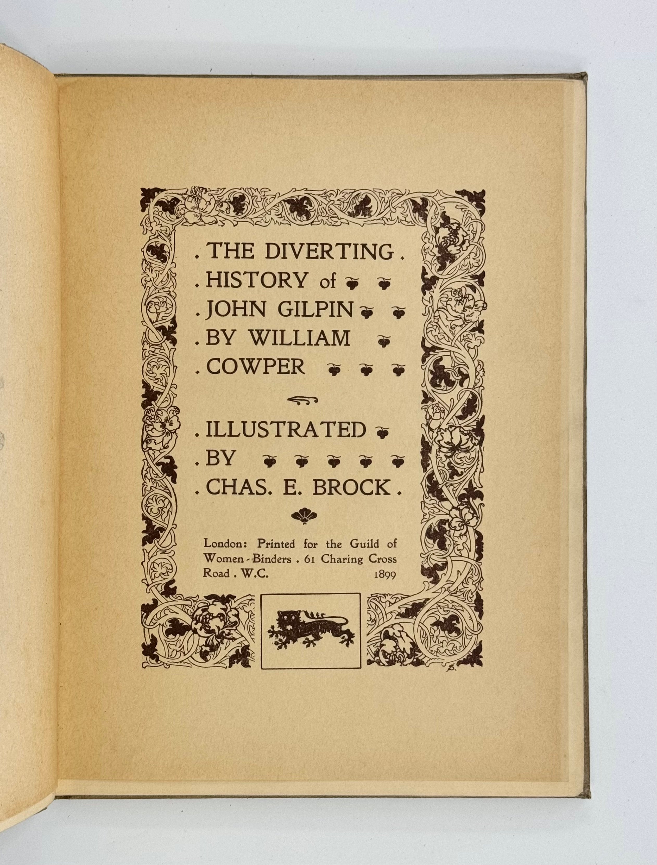 The Diverting History of John Gilpin.