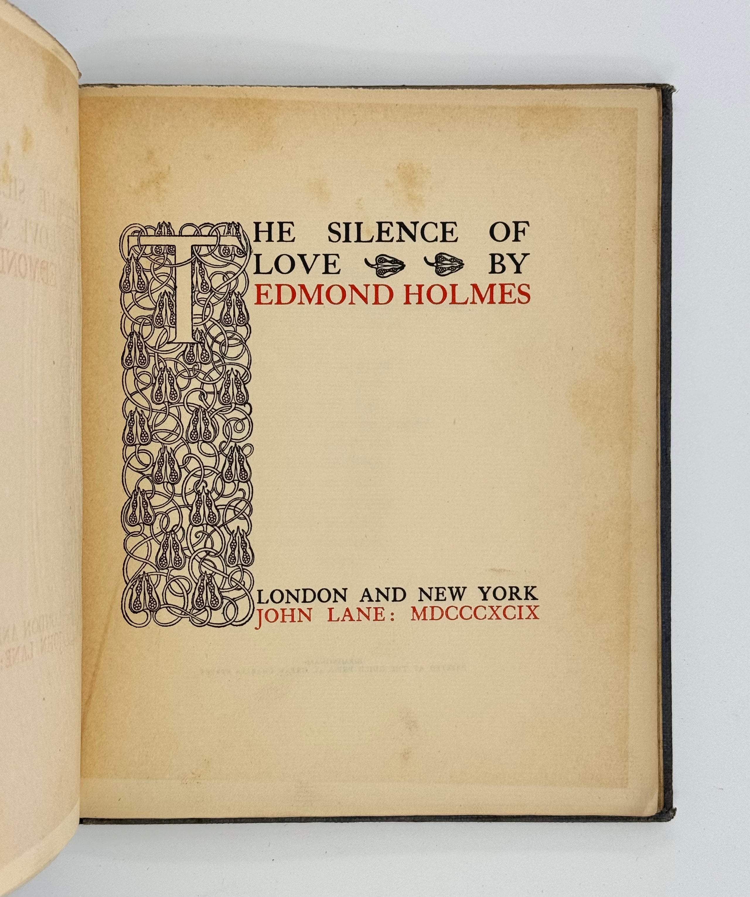 The Silence of Love.