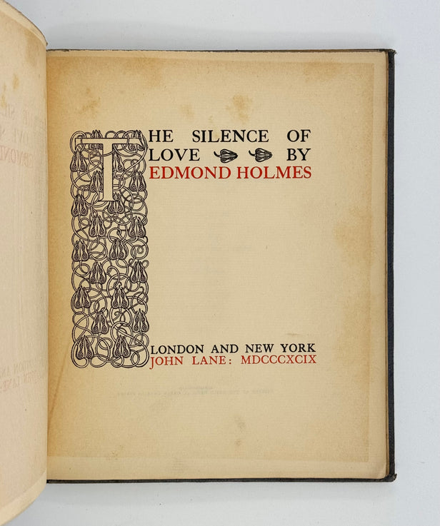 The Silence of Love.