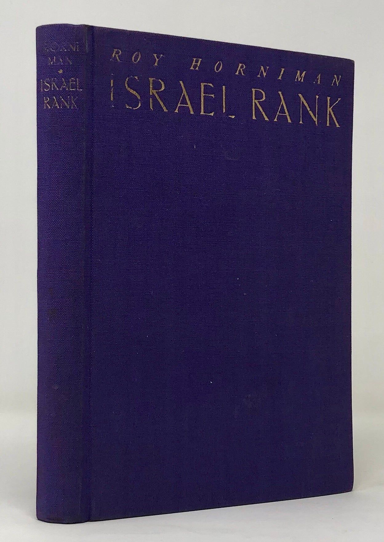 Israel Rank: Die Autobiographie Eines Verbrechers.