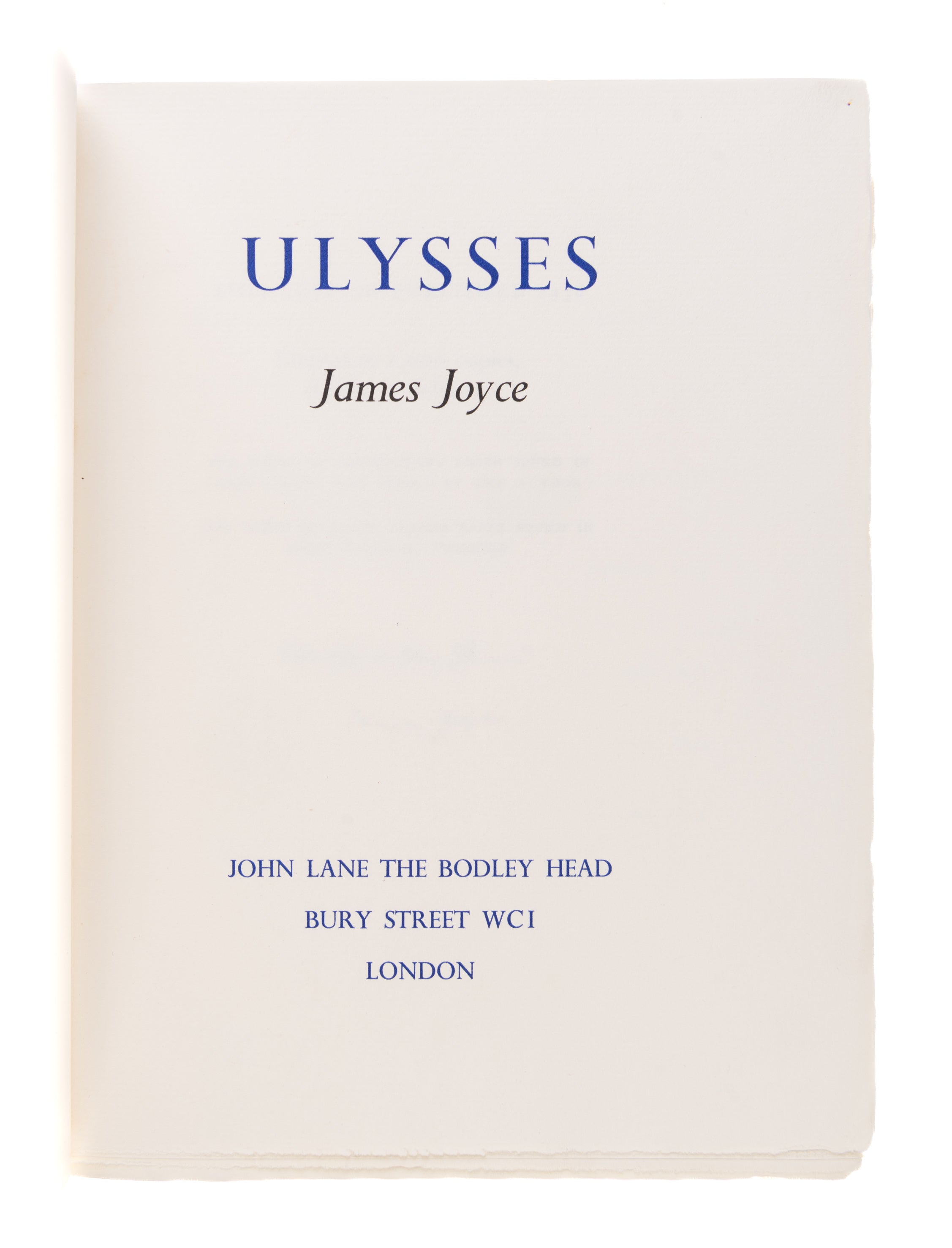 Ulysses.