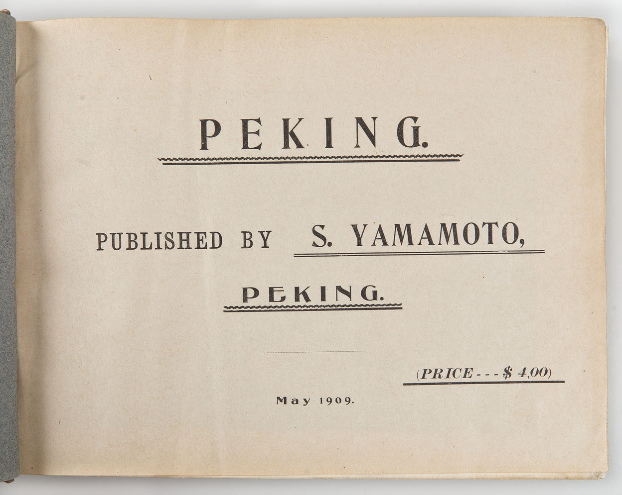 Peking - Beijing mingsheng [Famous scenes in Peking].